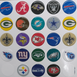 Custom Epoxy Stickers Featured View