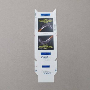 Custom Printed Rectangular Cigarette Box Tobacco Metal Horse Mouth Box Cigarette Packaging Tin Box Product Image