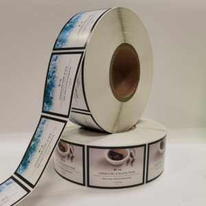 Adhesive Label Stickers Print Detail
