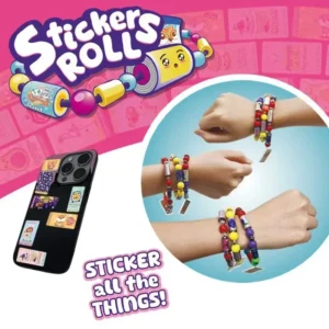 Ansicht selbstklebender Armbandaufkleber