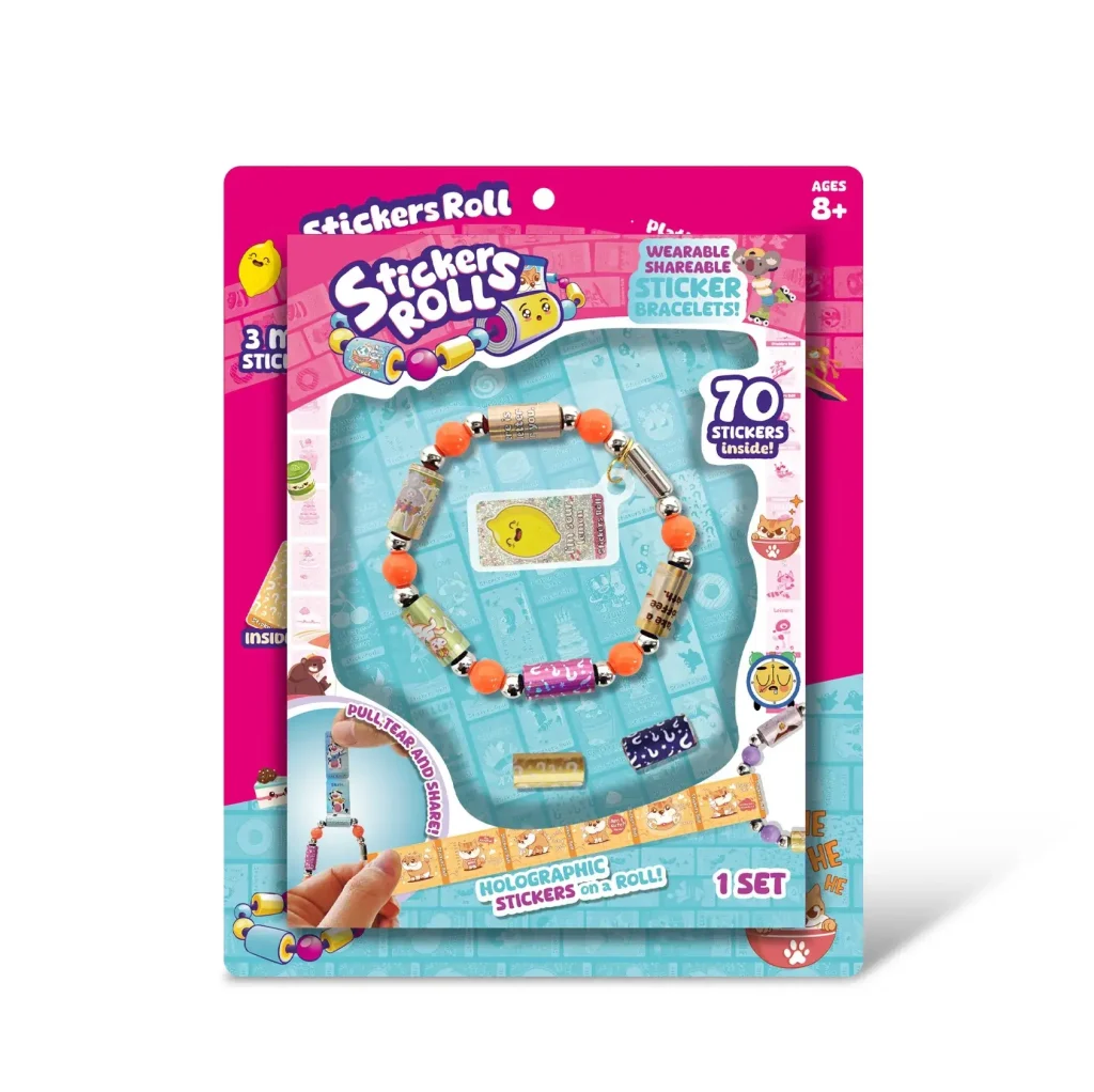 Custom Bracelet Stickers Sticki Rolls Children DIY Bracelet Stickers Printing Surprise Internet Celebrity Blind Box Girl Toys Weaving Bracelet
