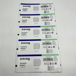 Electronic Equipment Label Private Label Electronic Product Label Product Image