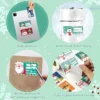 Bulk 500PCS Christmas Waterproof Custom Printed Gift Wrapping Packaging Sticker Label Tag For Christmas Presents Decorations Production Detail