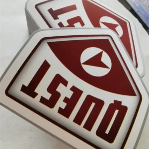 Waterproof Custom PVC Engine Oil Skincare In-Mold Label Chemical IML Vinyl Stickers Cleaning Agents Food Bottle Labels Product Image