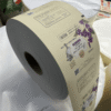 Film d'emballage de savon à impression personnalisée avec papier de cire pour emballage de savon échantillon